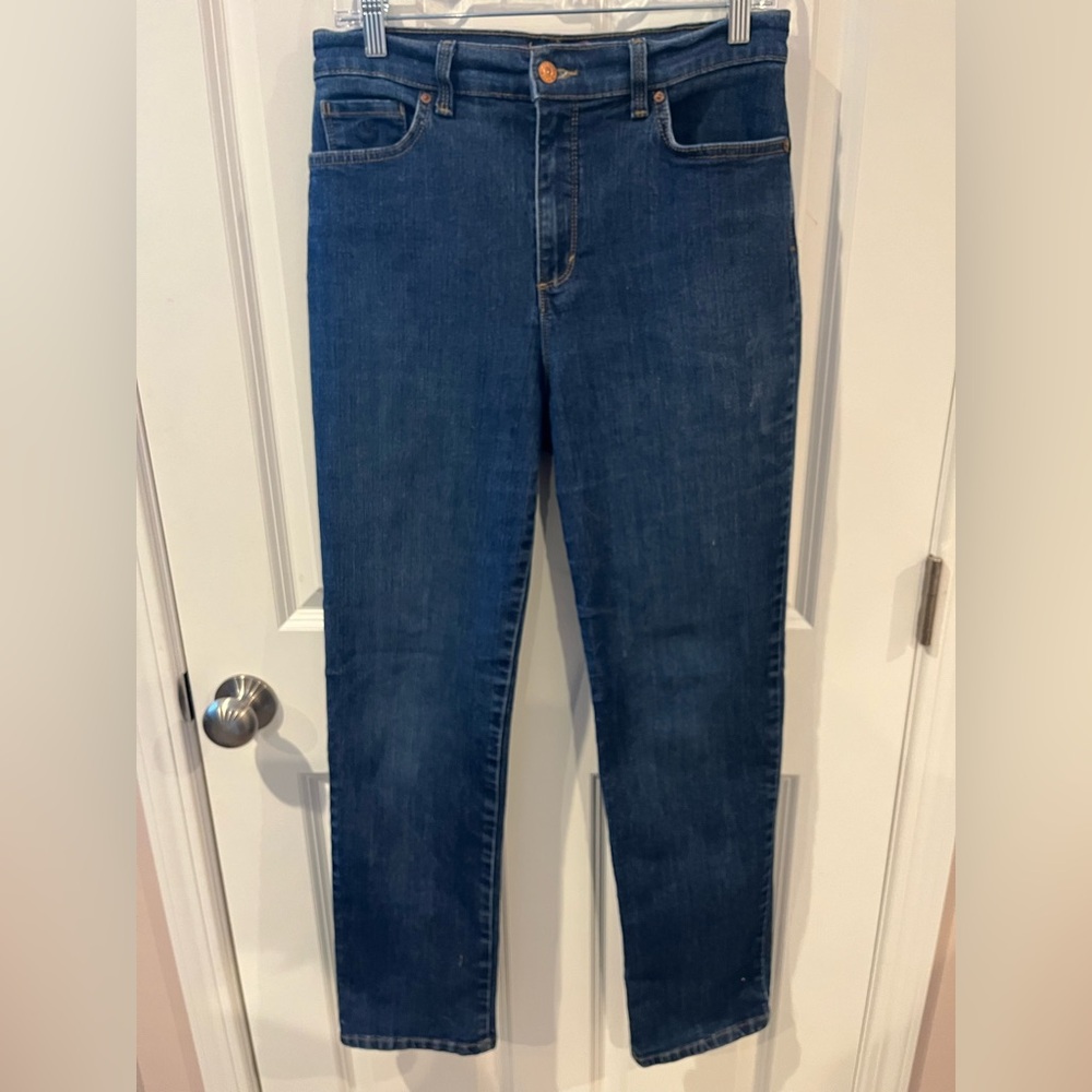 Gloria Vanderbilt Amanda Style Blue Denim Jeans Size 10